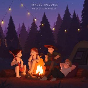 Tibeauthetraveler - Travel Buddies (2022) слушать спокойная музыка LoFi